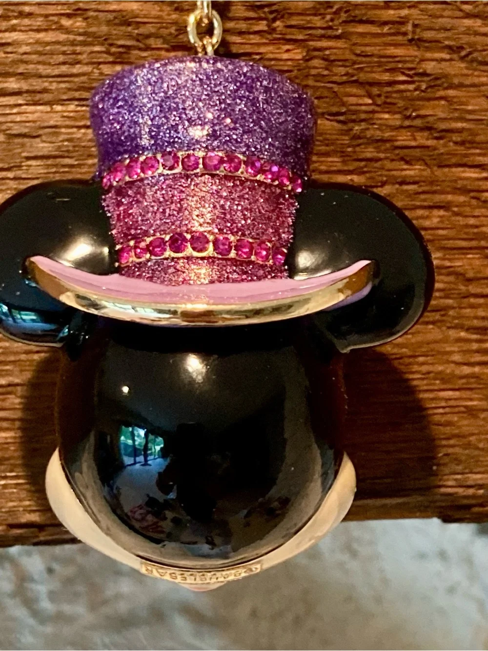 NWT&box BaubleBar Disney Mickey Mouse magician Halloween bag charm